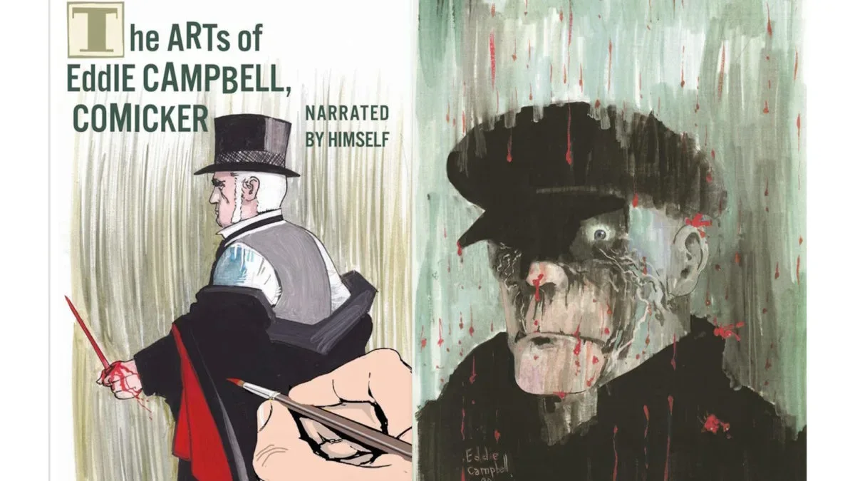The Arts of Eddie Campbell, Comicker art book cover