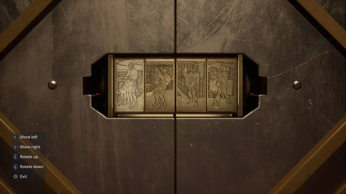 Hellraiser Revival Private Room embossed sex position on door lock