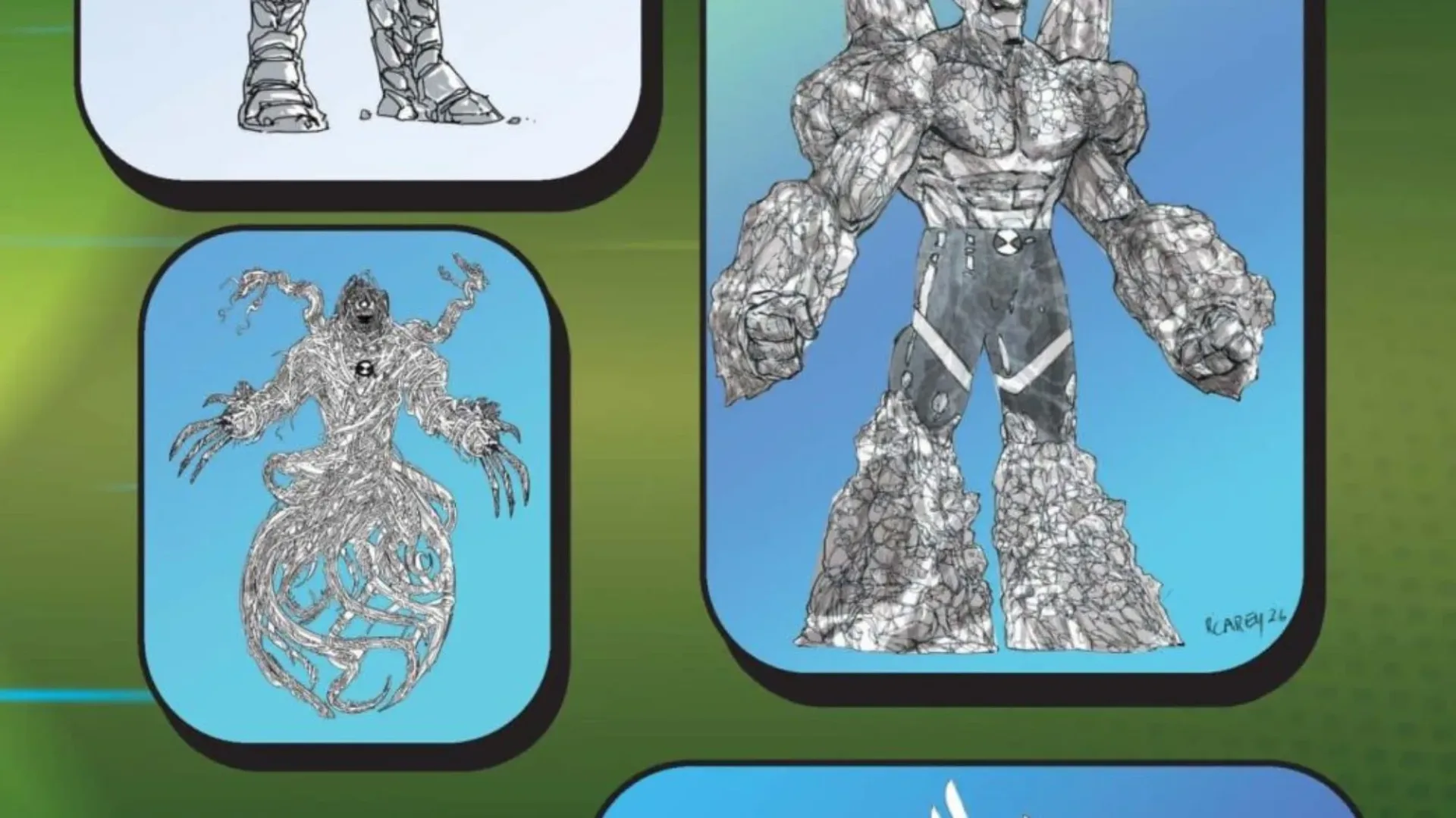 Ben 10 Creator Files #1 Will Trace a Comic’s Journey From Script to Finished Page