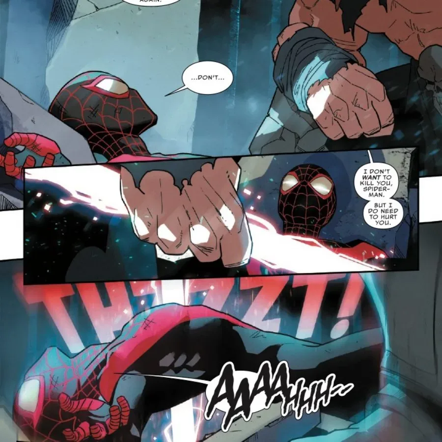 Miles Morales: Spider-Man #3 variant cover selection