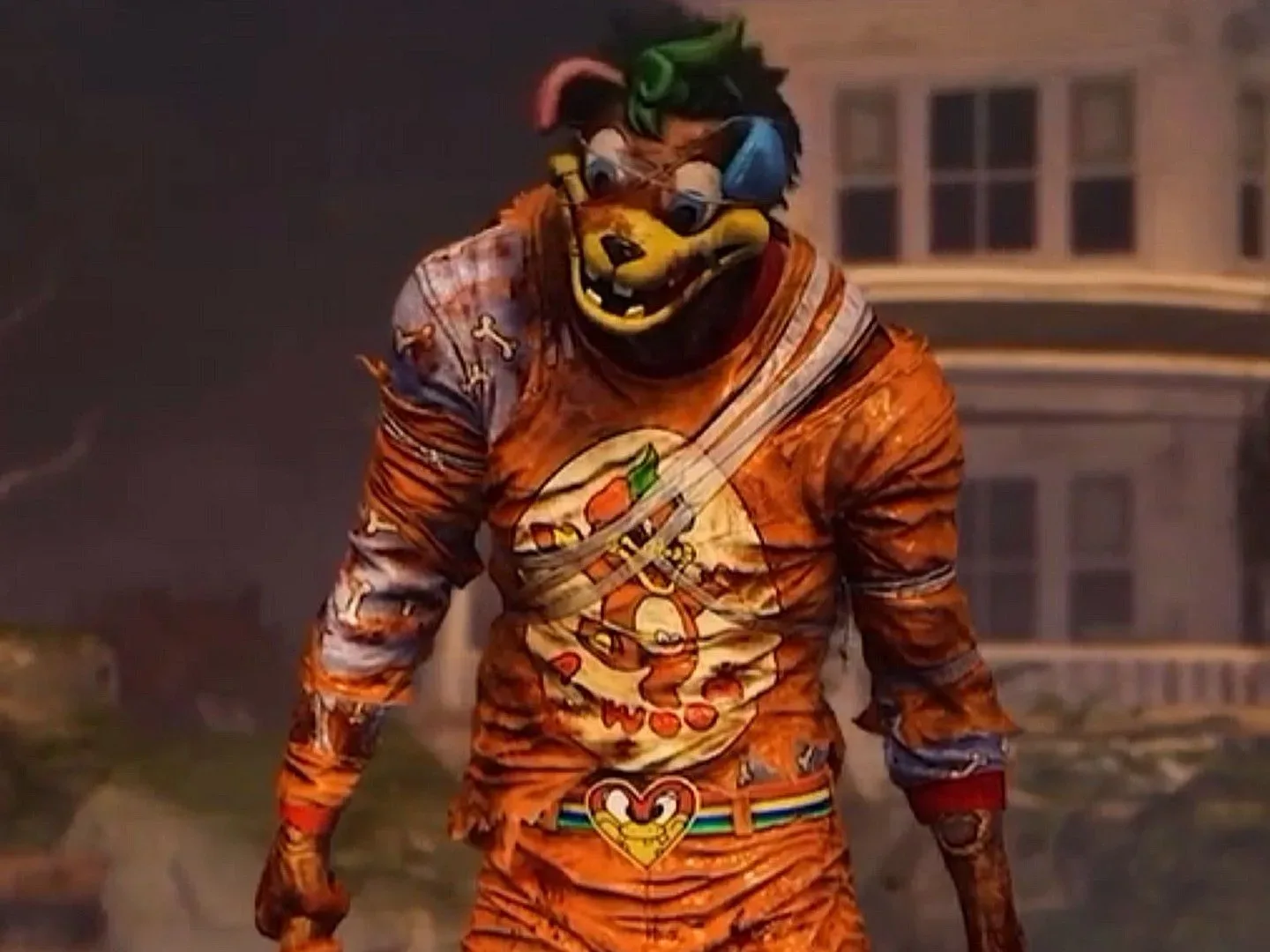 The Hillbilly outfit available during the DBD Haunted by Daylight event.