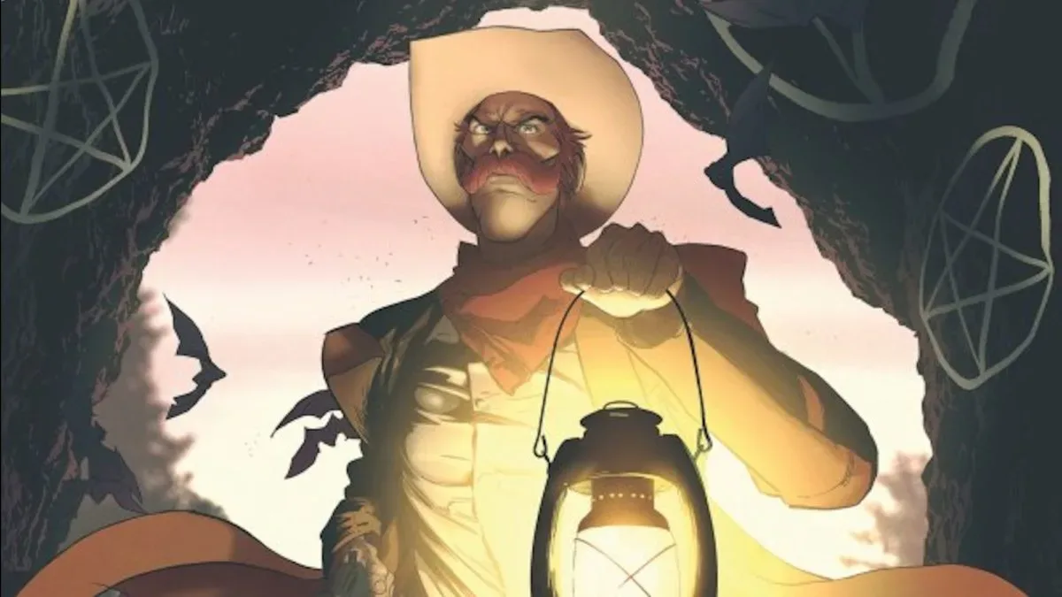 Bronze Star #1 cover art featuring a supernatural Western gunslinger scene