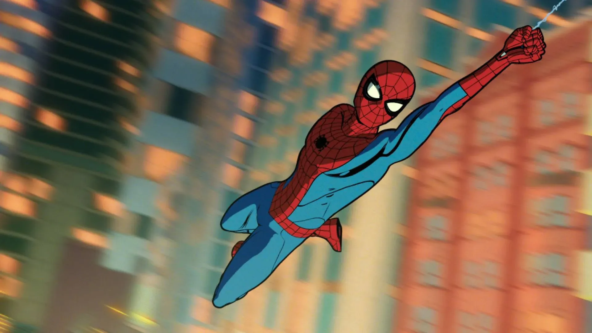 Your Friendly Neighborhood Spider-Man animation featuring Peter Parker in his Spider-Man suit
