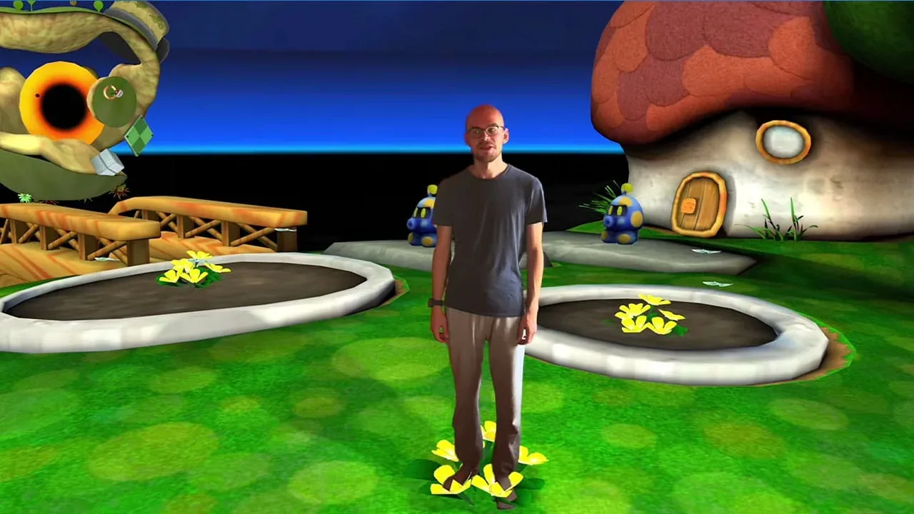 Super Mario Galaxy assets being built from a legally acquired USA disc image for Game Boy Advance