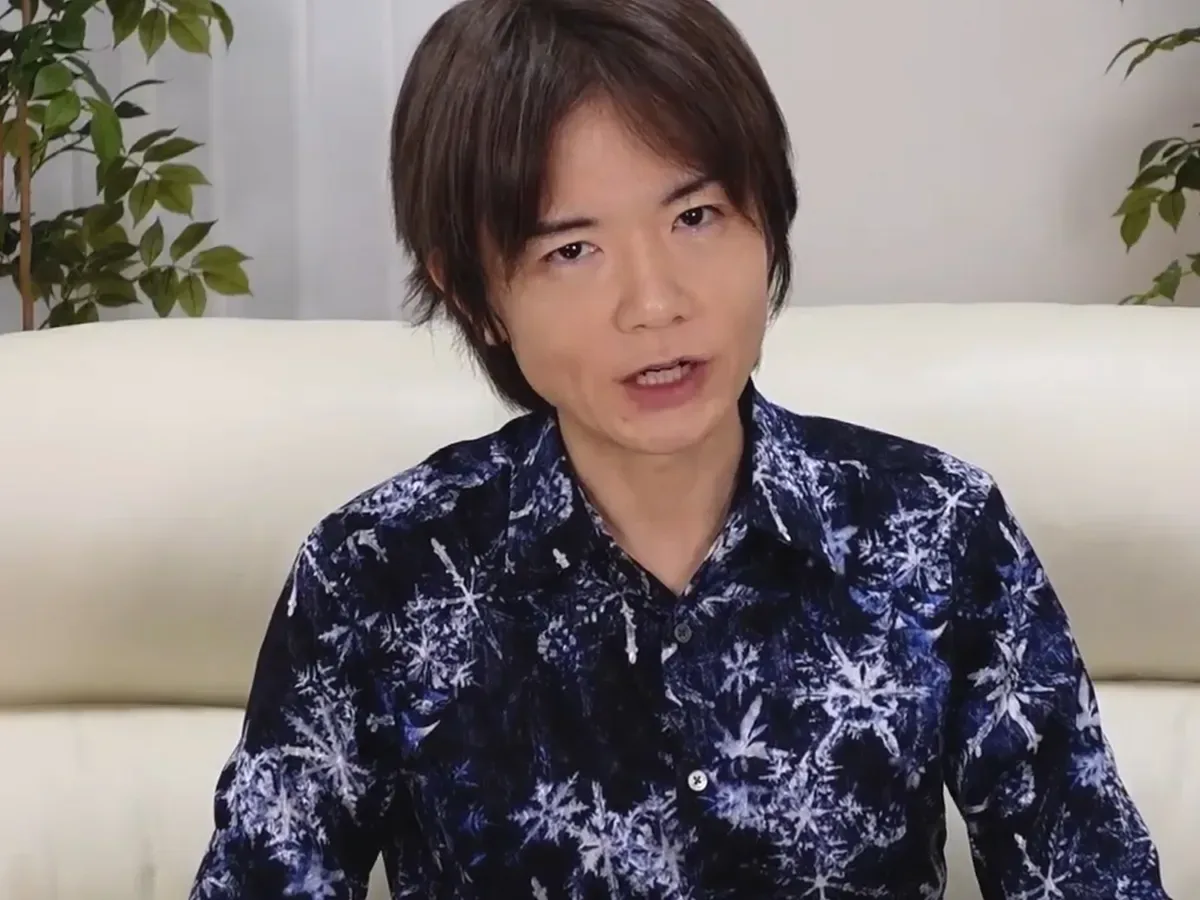 Shadow of the Colossus landscape used as context for Sakurai’s comments on artistic direction