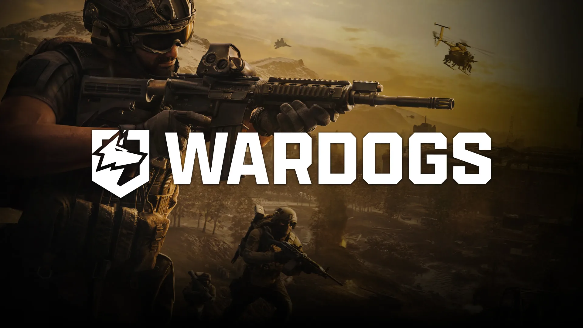 WARDOGS Season 2 battlefield with heavy rain and thunderstorm conditions