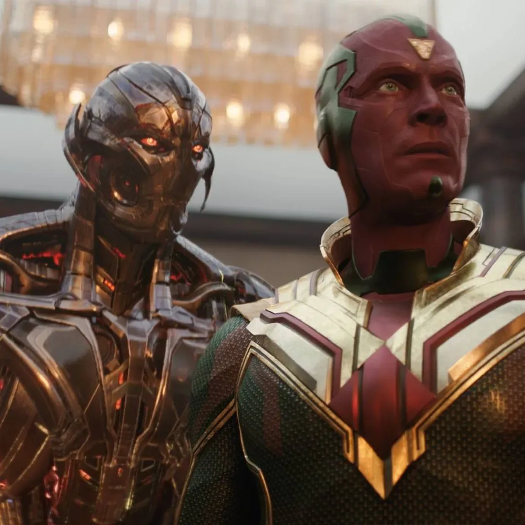Ultron and Vision in VisionQuest