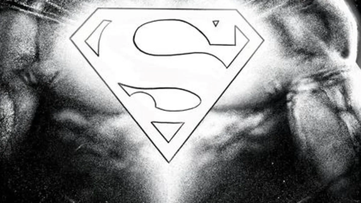 Superman and Marilyn Moonlight in a shadowy Metropolis setting