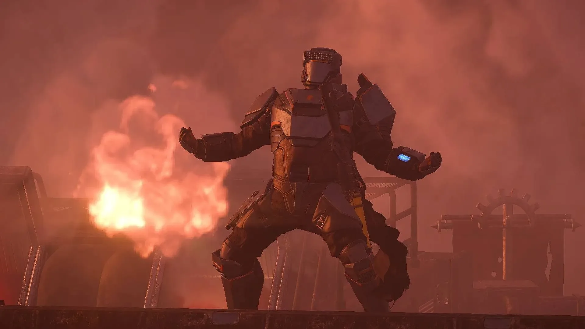 Helldivers 2 squad preparing for a cooperative mission