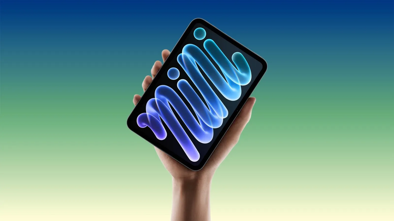 Apple iPad mini 8 shown with an 8.5-inch OLED display
