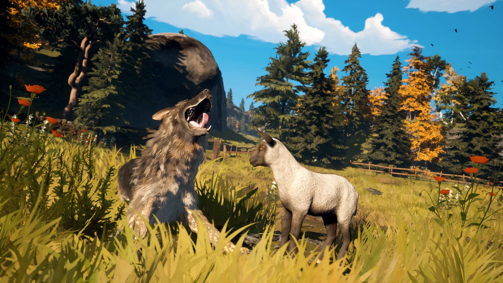 Hubert, the overconfident shepherd dog, begins his sheep-herding adventure