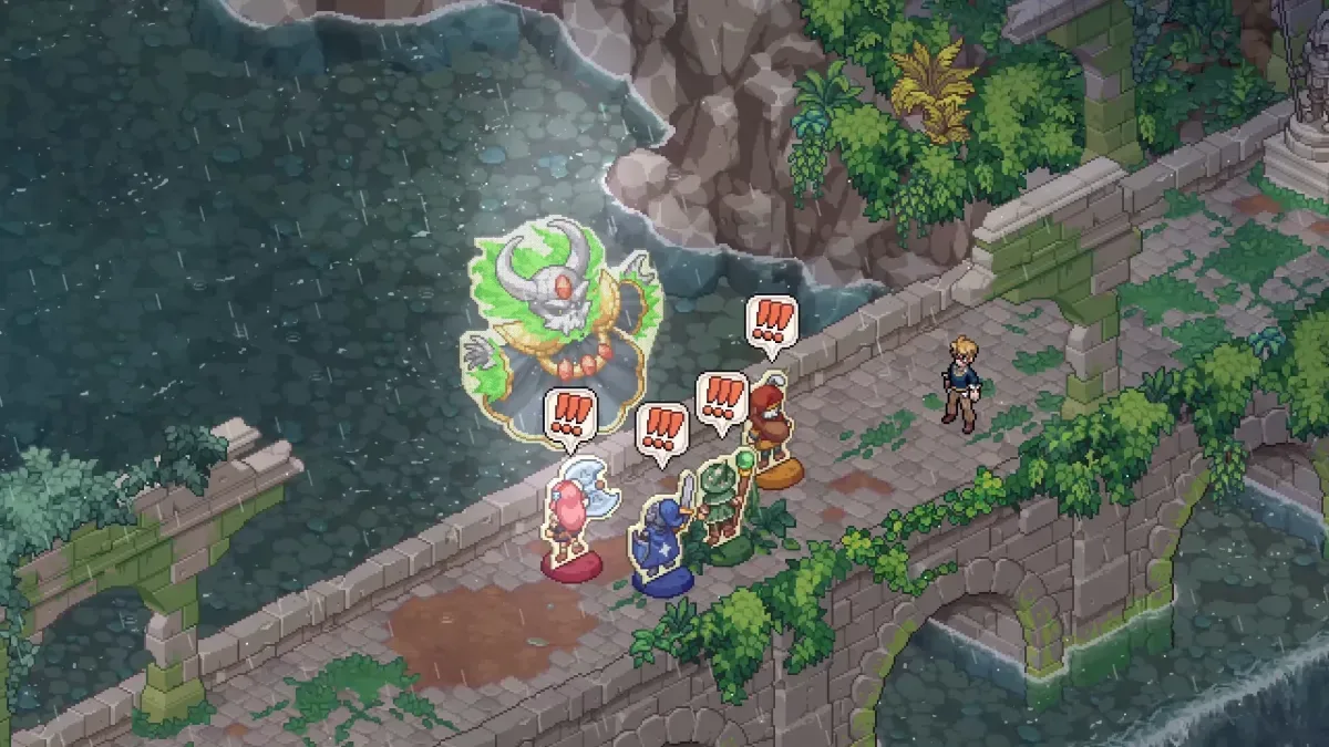 Witchbrook pixel-art witch college and town setting