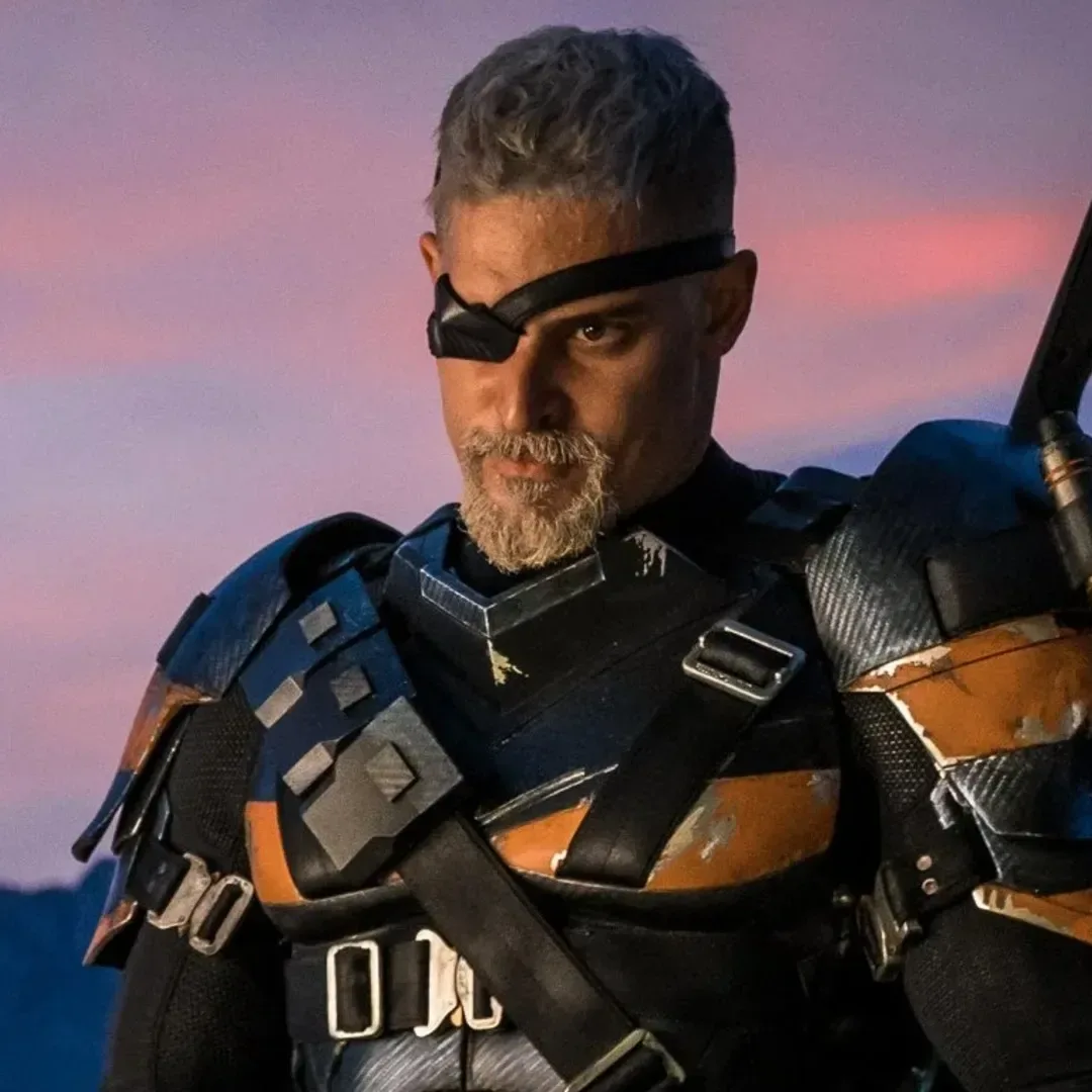 Joe Manganiello as Deathstroke in DC film promotional imagery