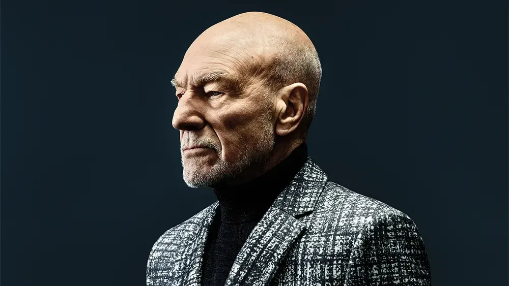 Patrick Stewart as Captain Jean-Luc Picard in Star Trek: The Next Generation