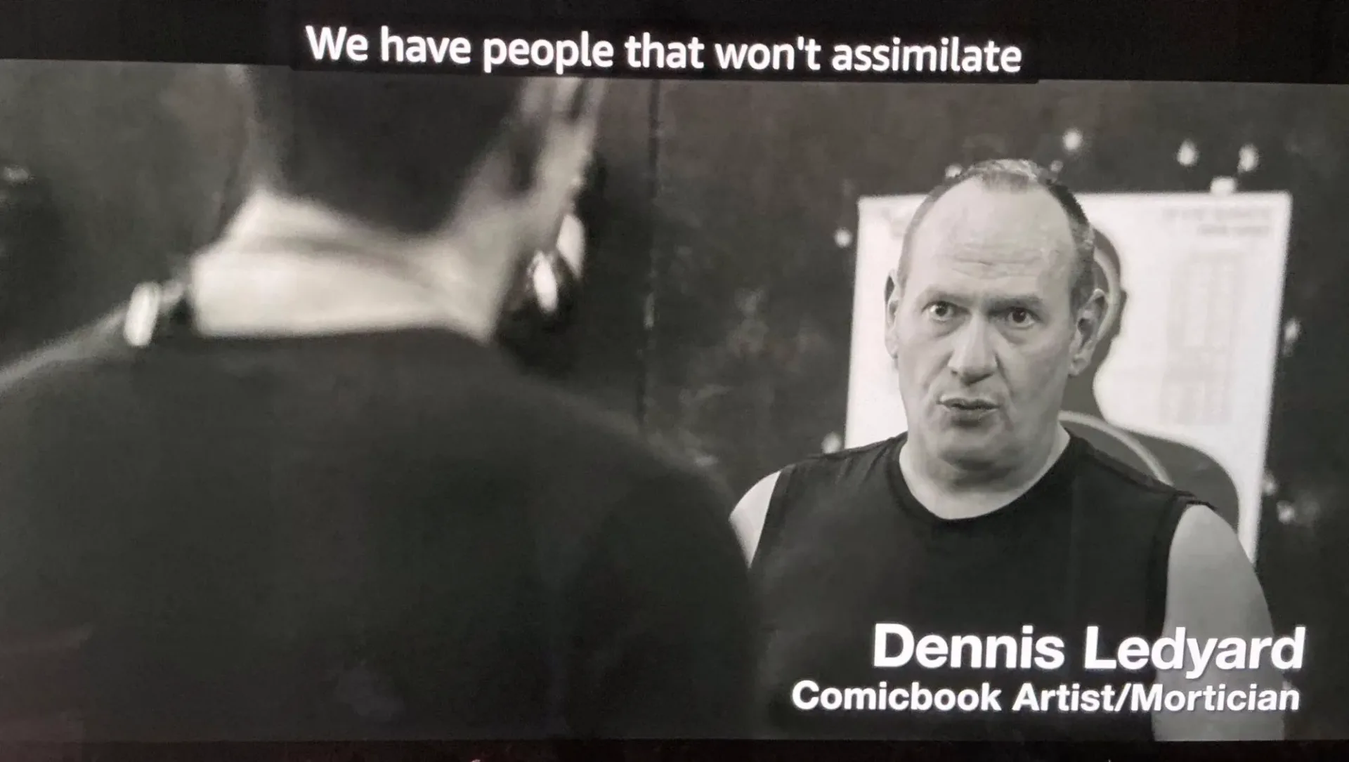 "Comics Artist" Dennis Ledyard? You're In The New Ali G: Who Iz I Film