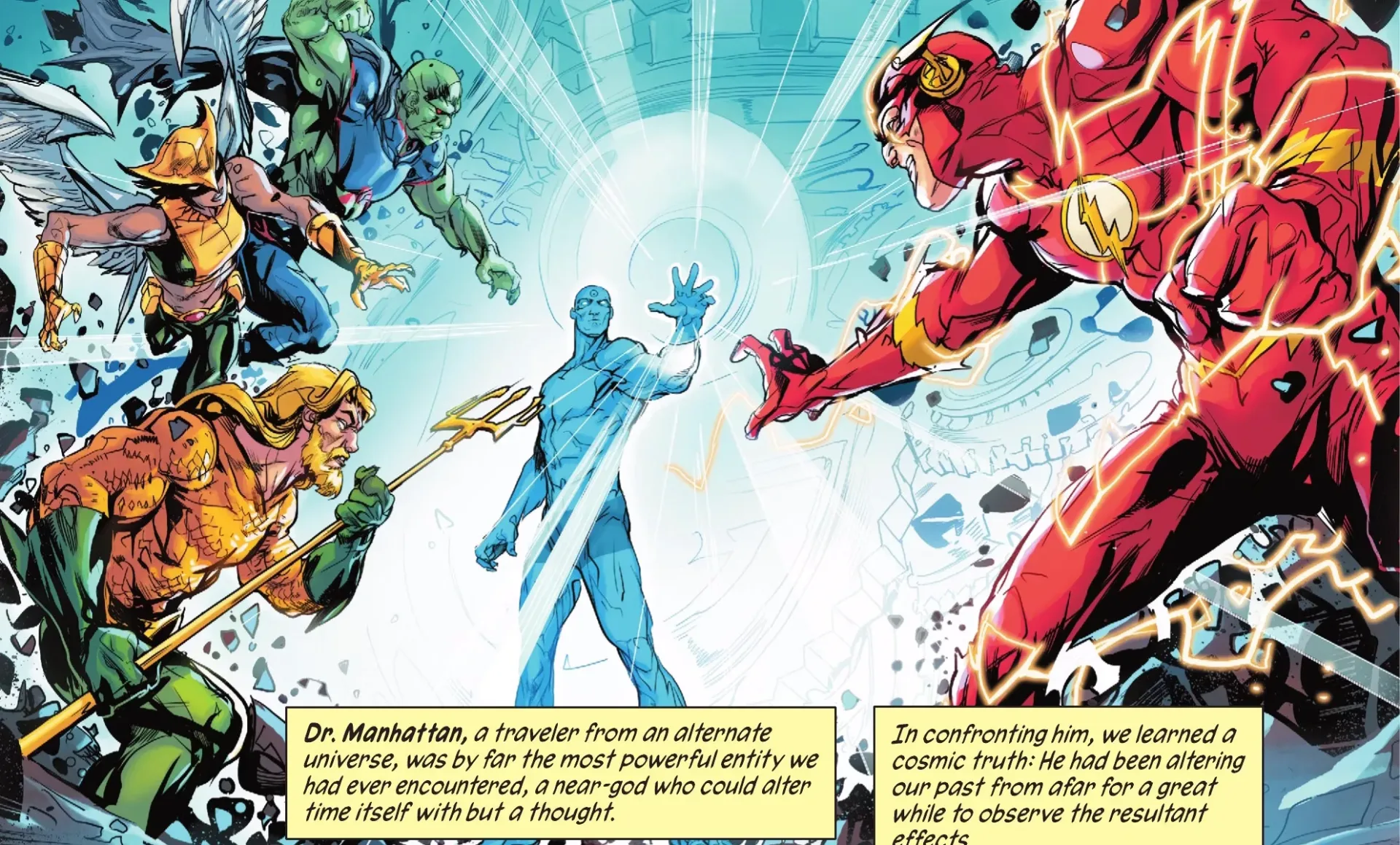 New History Of The DC Universe Adds Watchmen, Wildstorm And Absolute