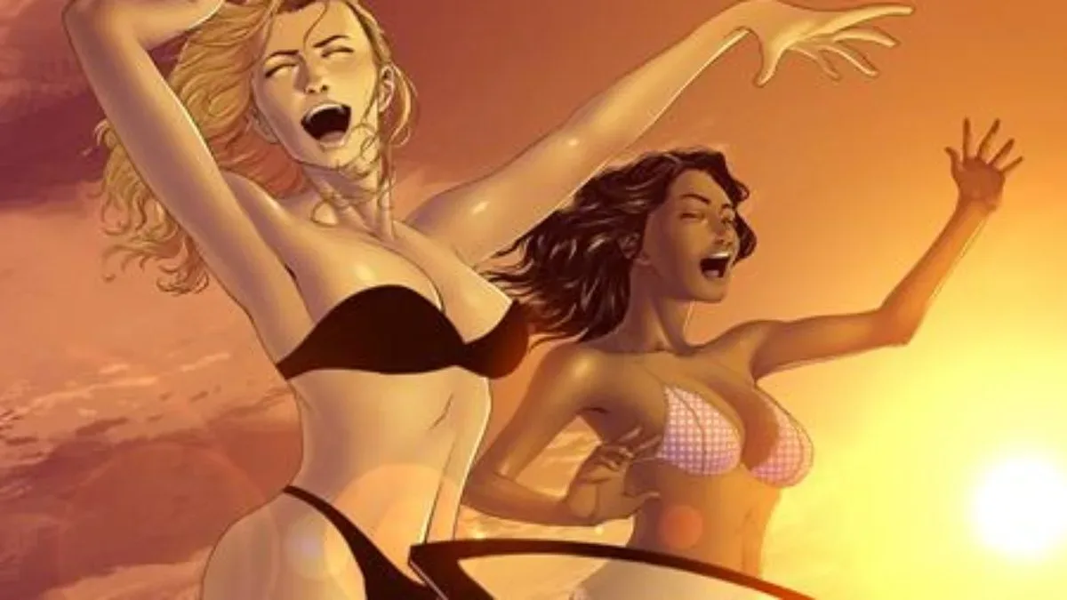 Cover artwork for Axa #1 collected edition