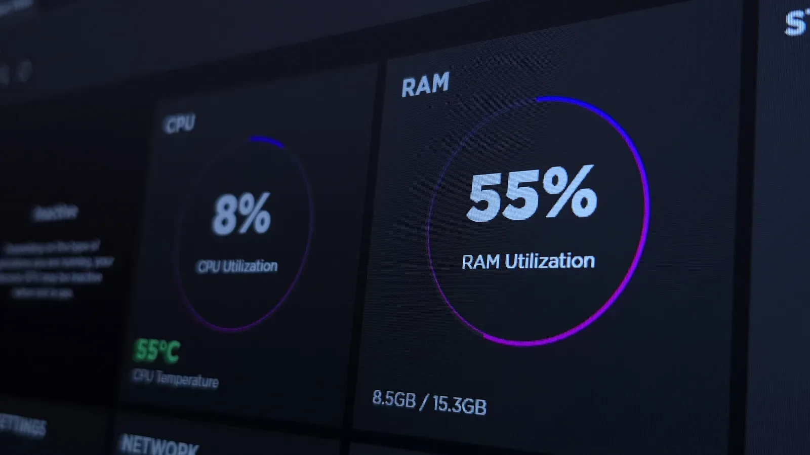 Windows 11 Task Manager Memory performance view showing available RAM and cached memory