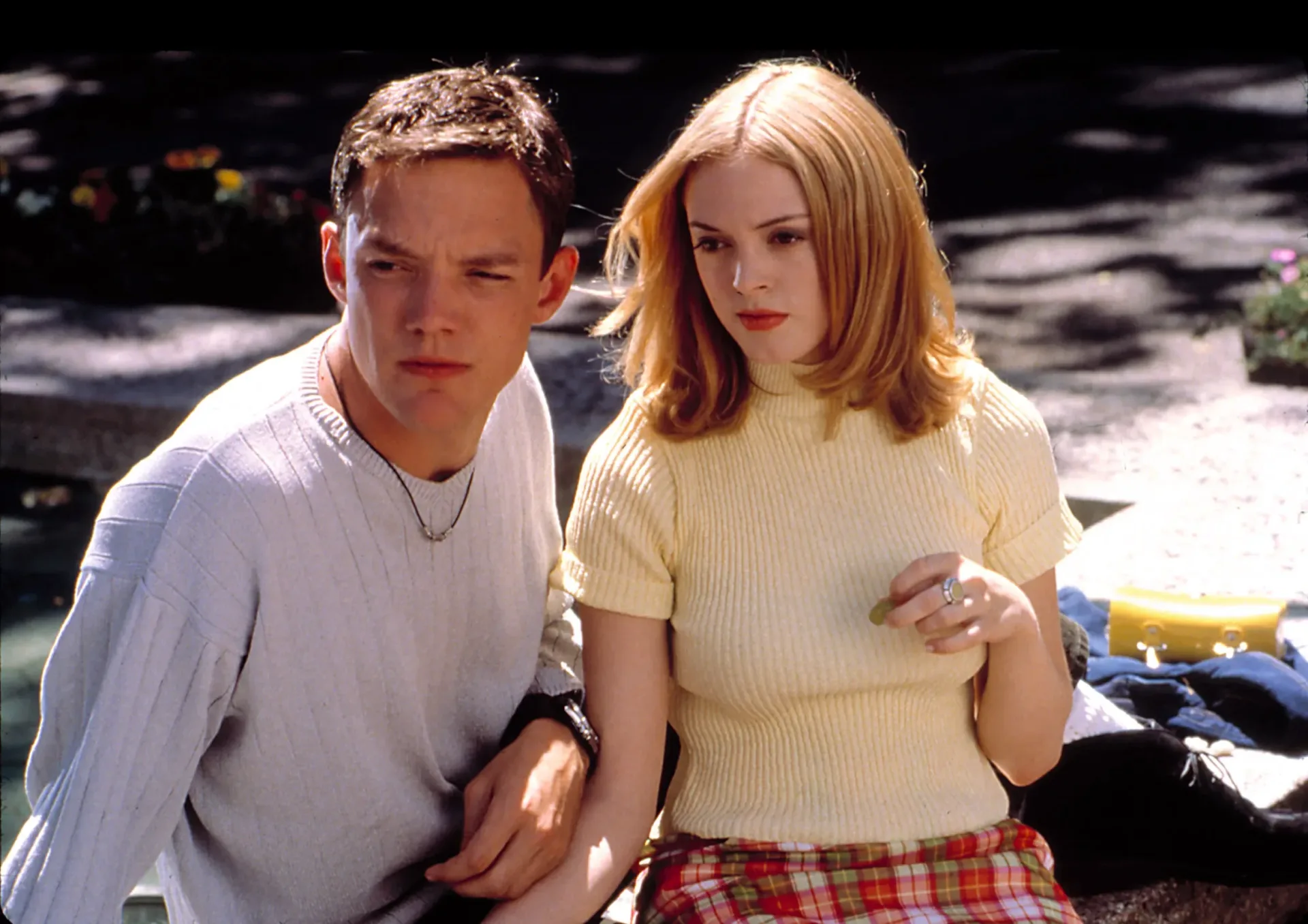 Matthew Lillard discussing the long-term legacy of Scream at a convention panel