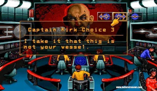 Star Trek: Judgment Rites running through the new Amiga custom interpreter