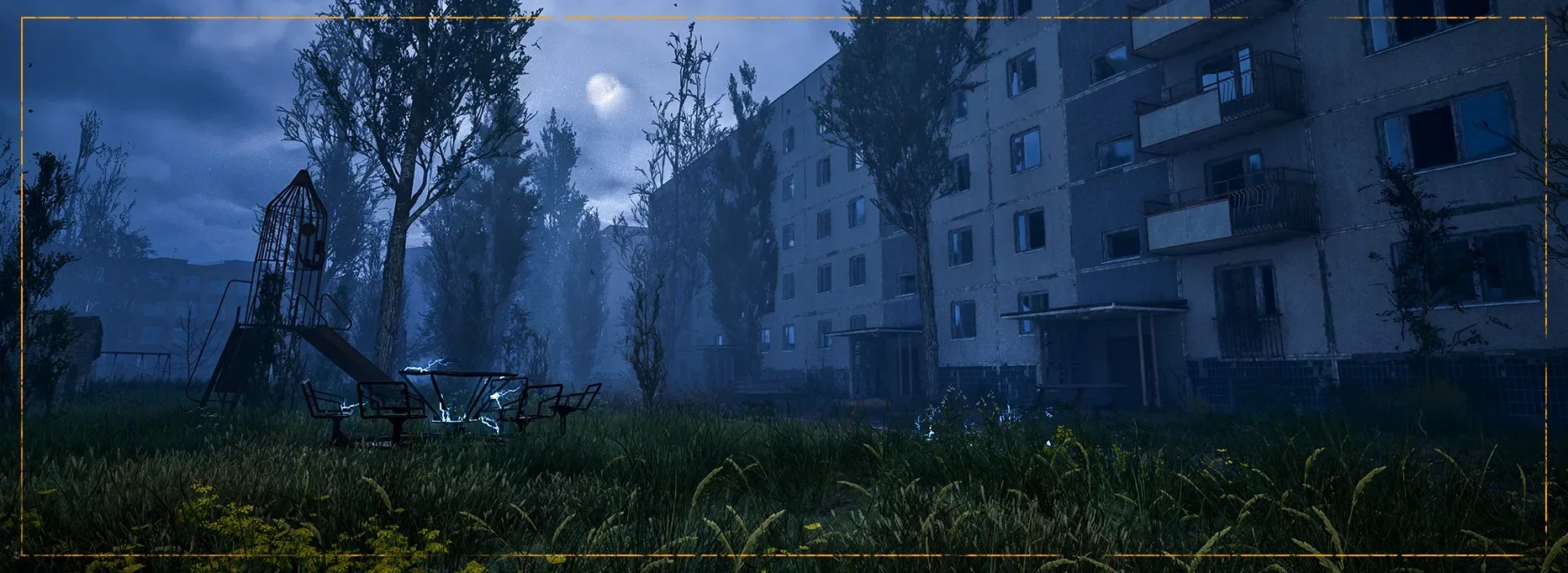S.T.A.L.K.E.R. 2 squad leader guiding a player through the Zone
