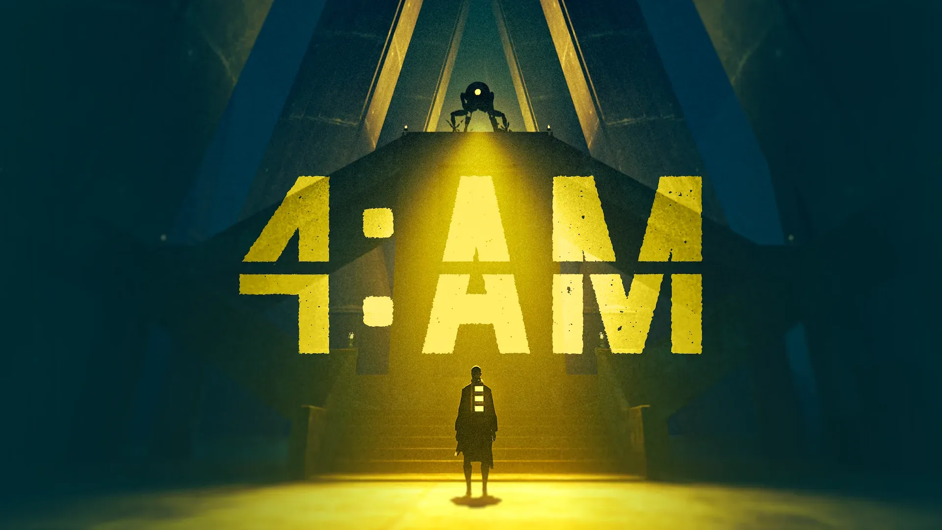 Aila navigates a hostile facility in 4:AM