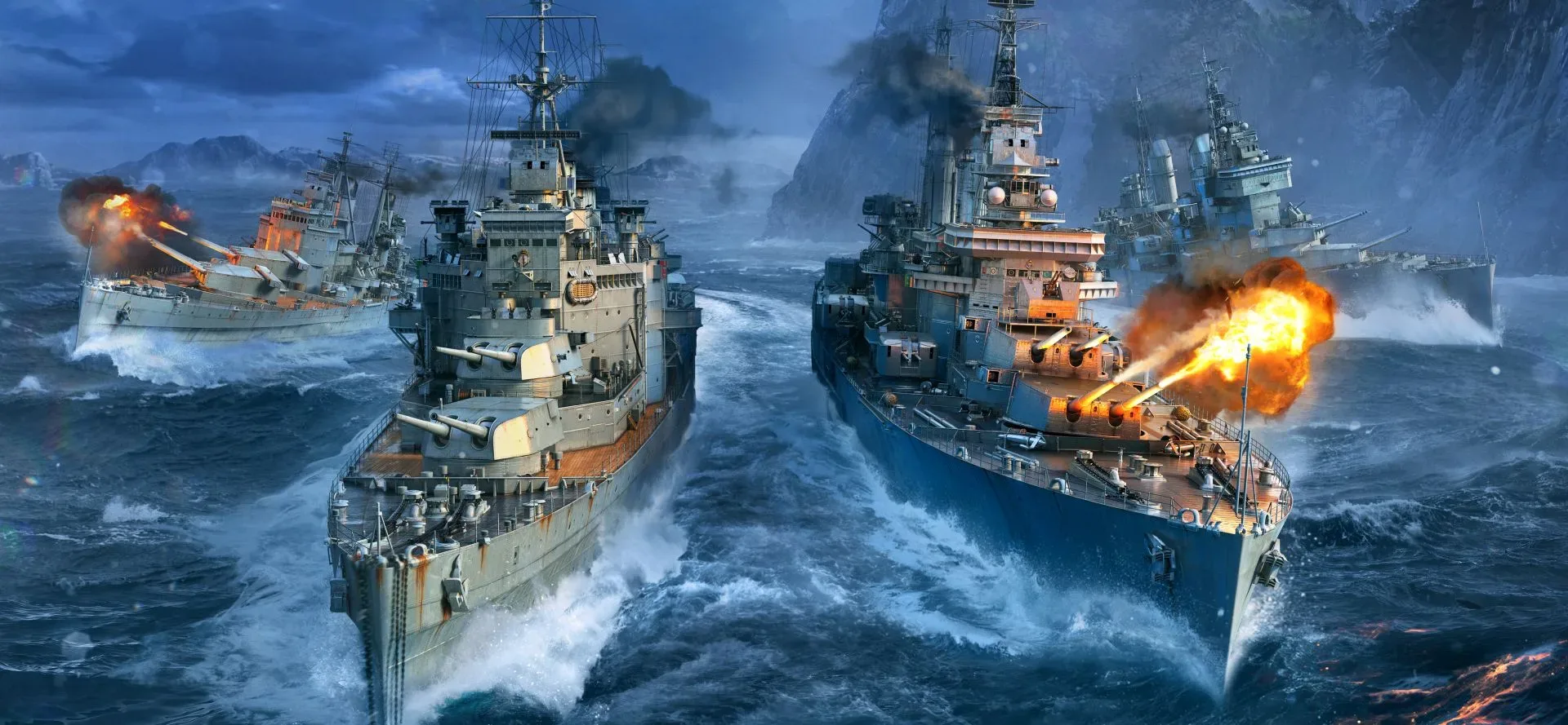Alex Jay Brady’s original swing-wing ekranoplan carrier concept alongside the disputed Modern Warships vehicle