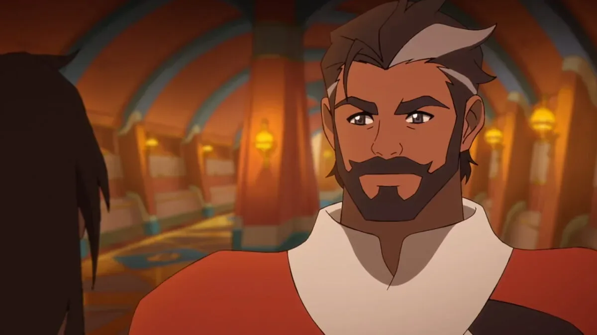 Captain Karthik, the airbender and White Lotus member in Avatar: Seven Havens