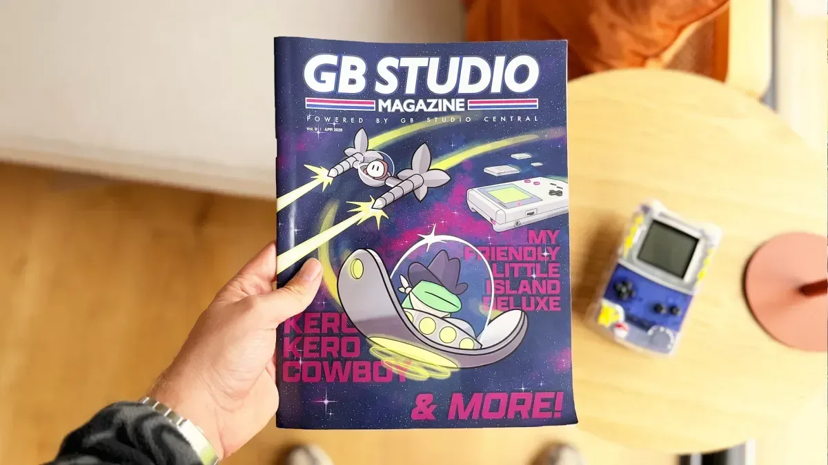 GB Studio Magazine Volume 11 cover
