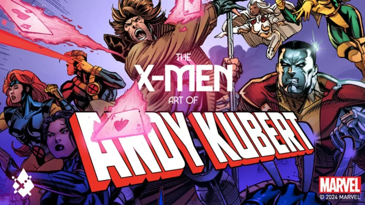 The X-Men Art of Andy Kubert oversized paperback cover