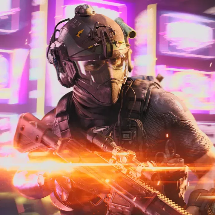 Battlefield 6 McNeil cosmetic armband showing the Secuty typo