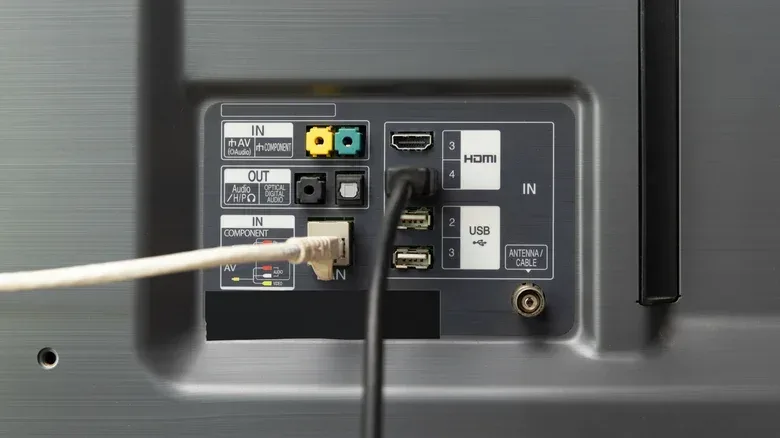 Wi-Fi router positioned in an open area for stronger smart TV streaming