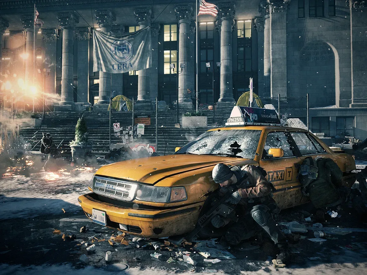 A Division agent in a post-crisis urban environment