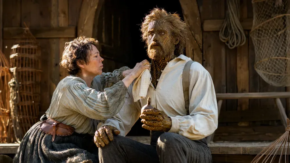 Olivia Colman in Wicker as a fisherwoman in a medieval village