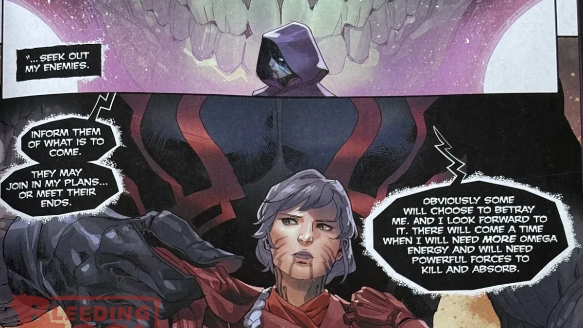 Darkseid and Pandora in DC All In Saga: Darkseid Vs. The World #1