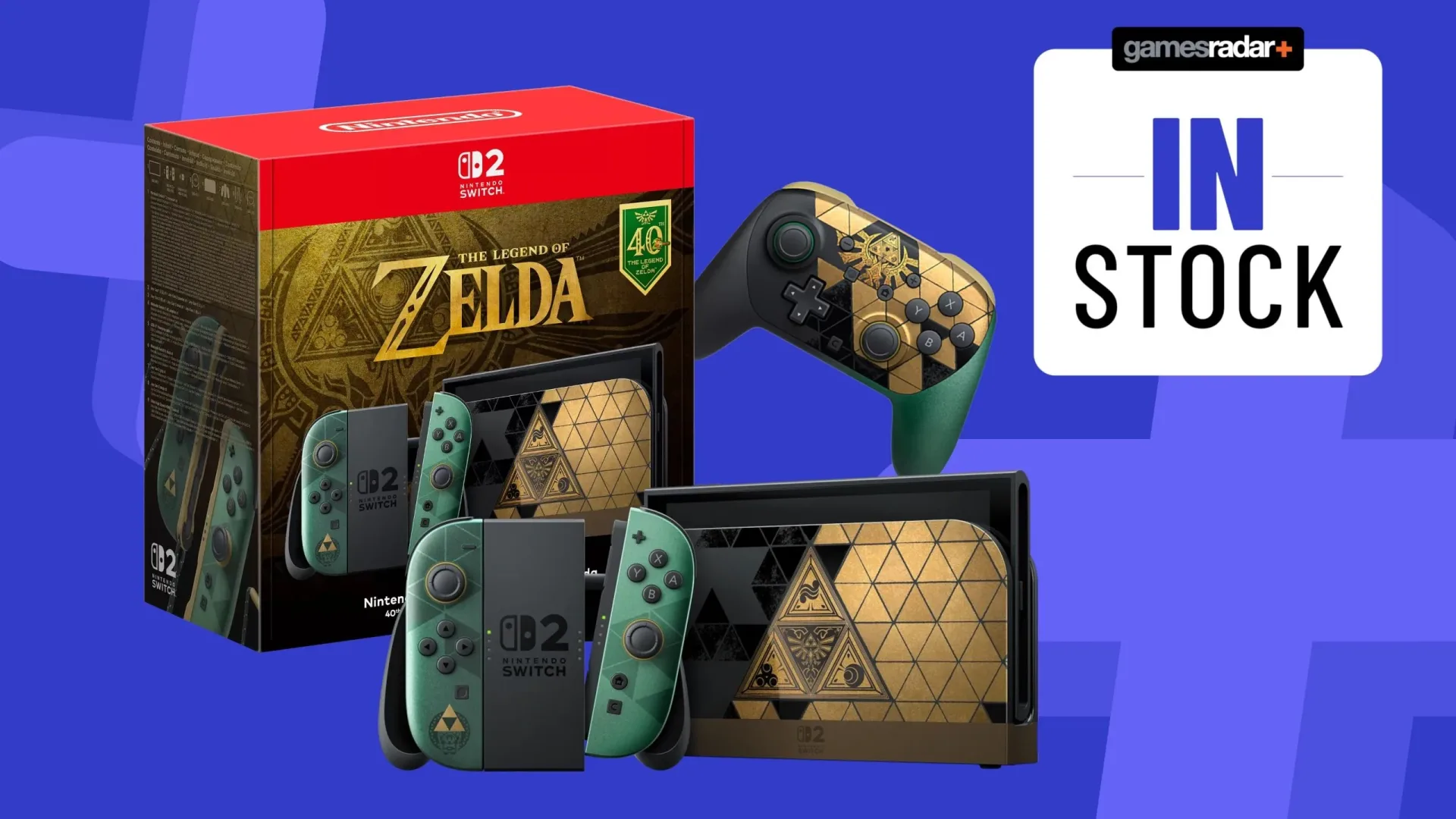 Legend of Zelda 40th Anniversary Nintendo Switch 2 console availability update