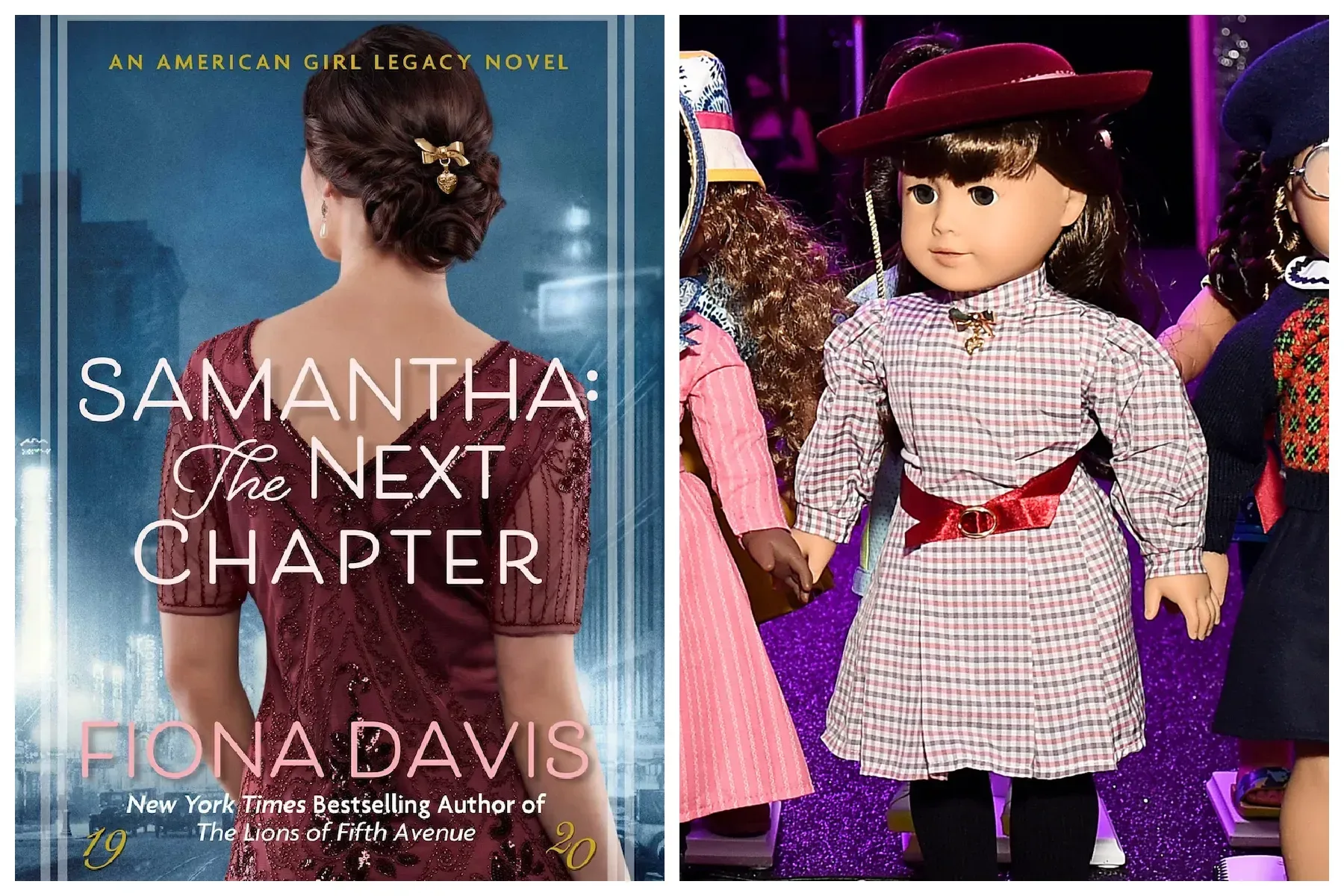 Samantha Parkington adult historical fiction novel set in 1920 New York
