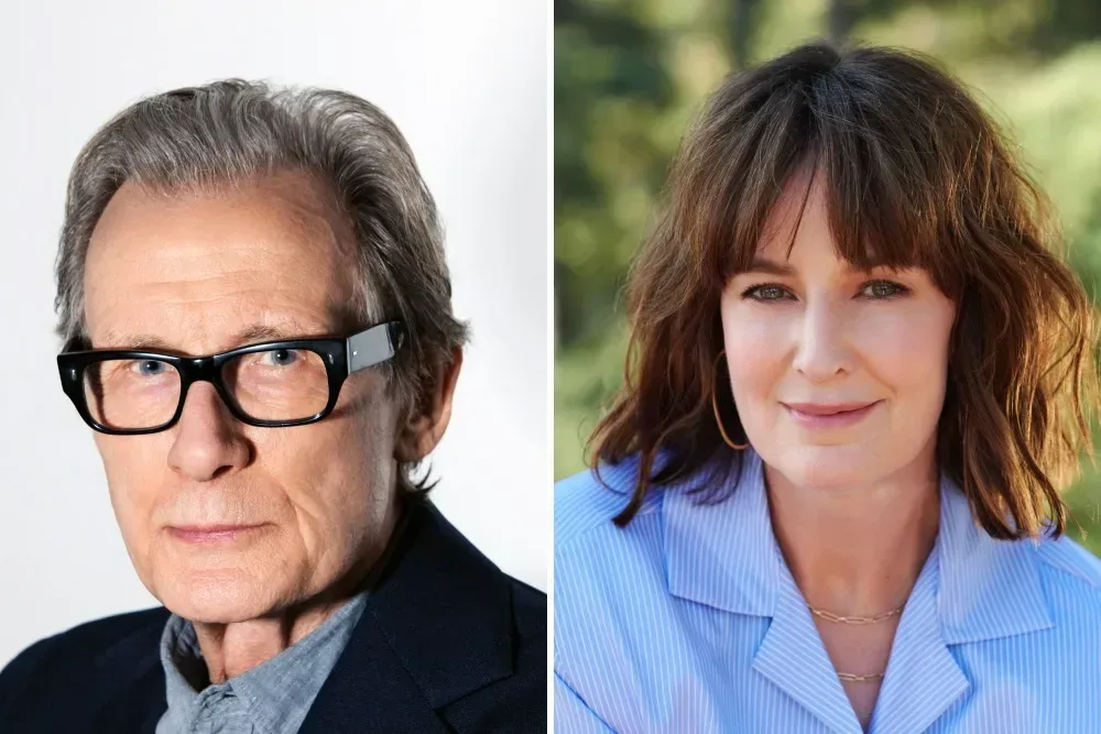 Bill Nighy as Nyk Ake with Robert Picardo as The Doctor in Star Trek: Starfleet Academy Season 2