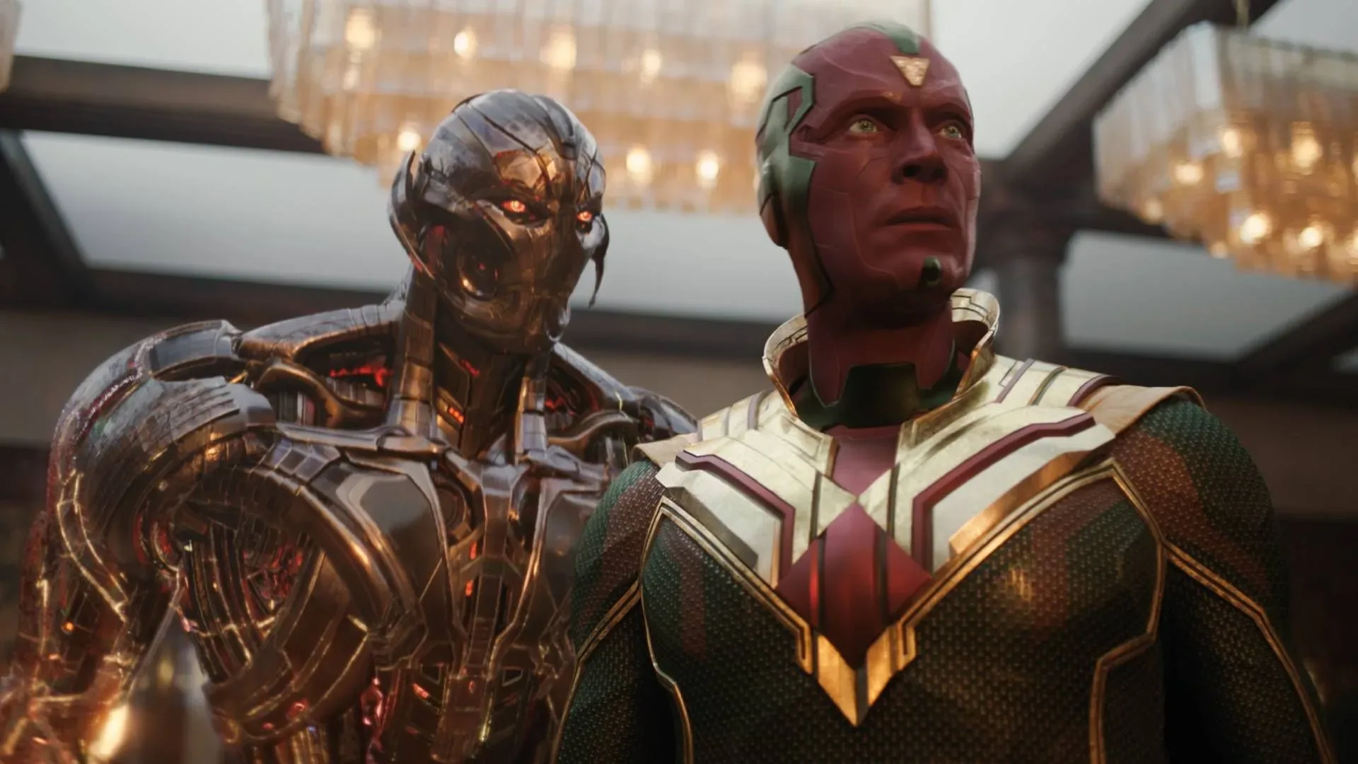 Ultron and Vision in VisionQuest