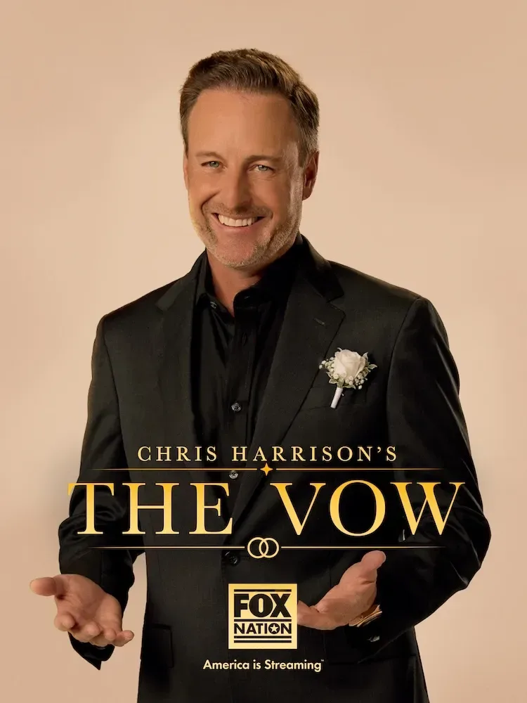Chris Harrison hosts The Vow in promotional imagery for the upcoming dating series