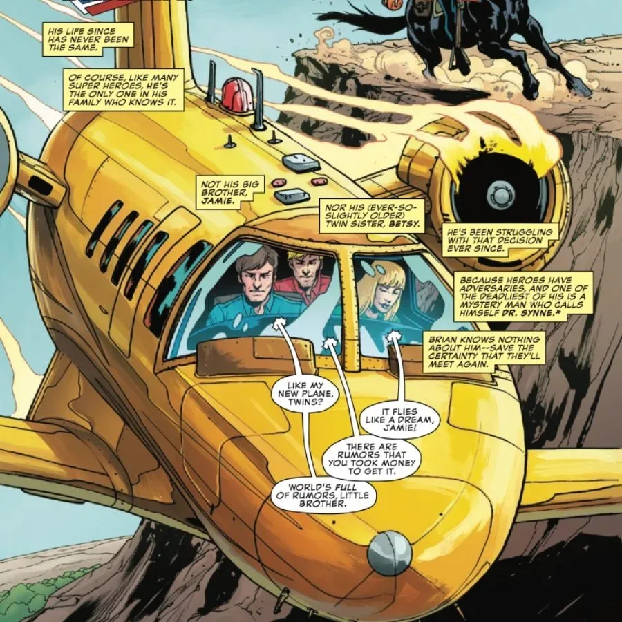 Captain Britain 50th Anniversary Special #1 Brings Brian and Betsy Braddock Together for a Three-Story Celebration