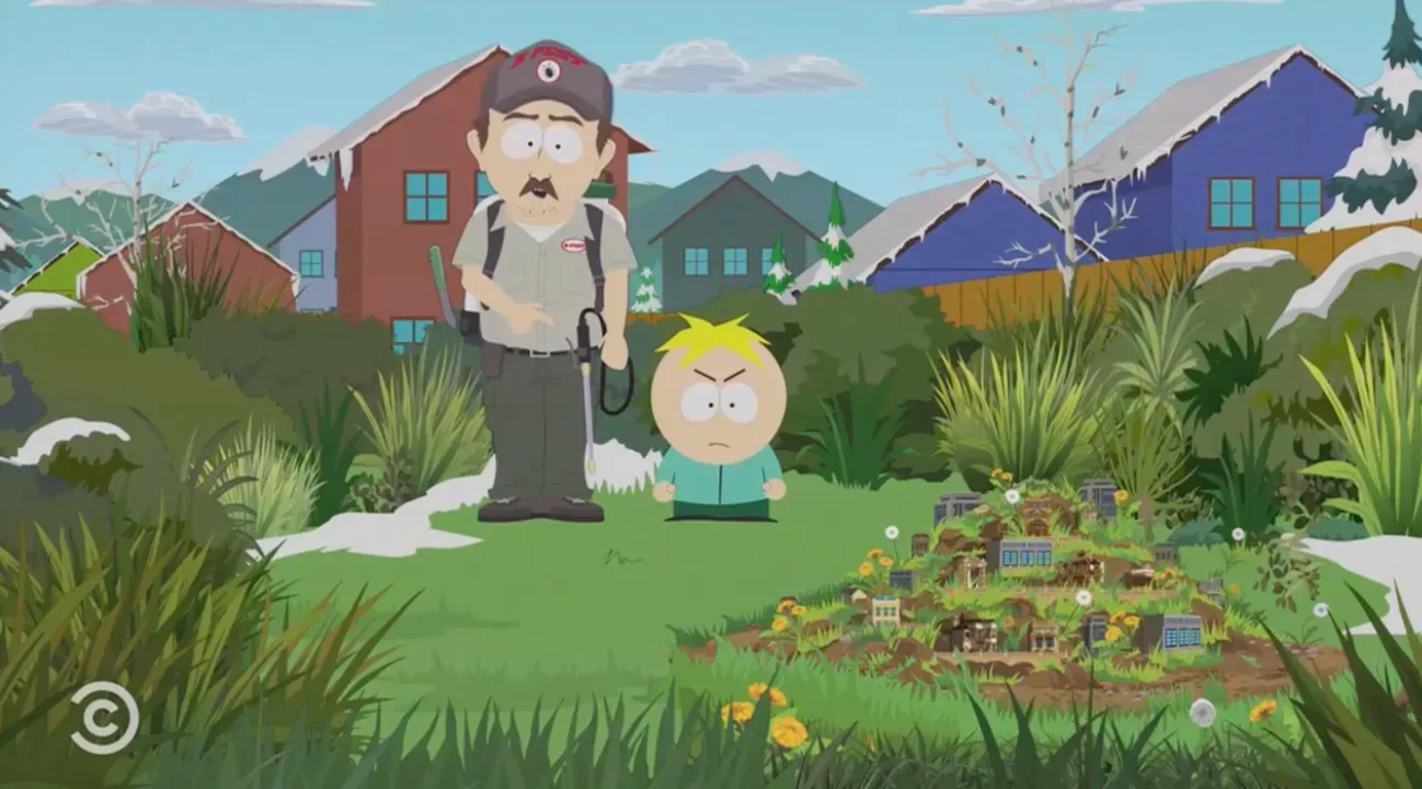 Butters in South Park Season 29 episode about billionaire data centers