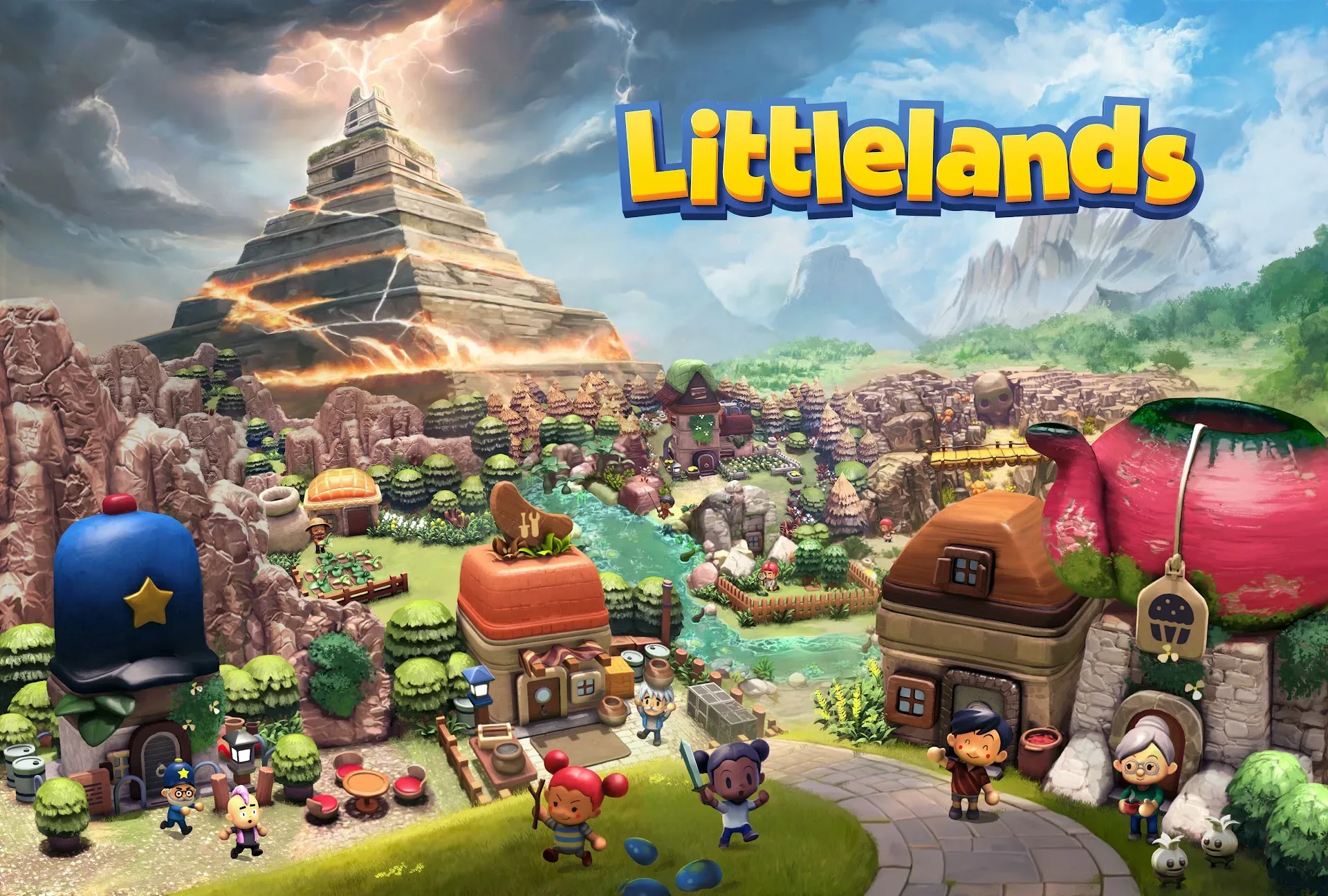 Littlelands expanded demo combat encounter with a Goblin Boss
