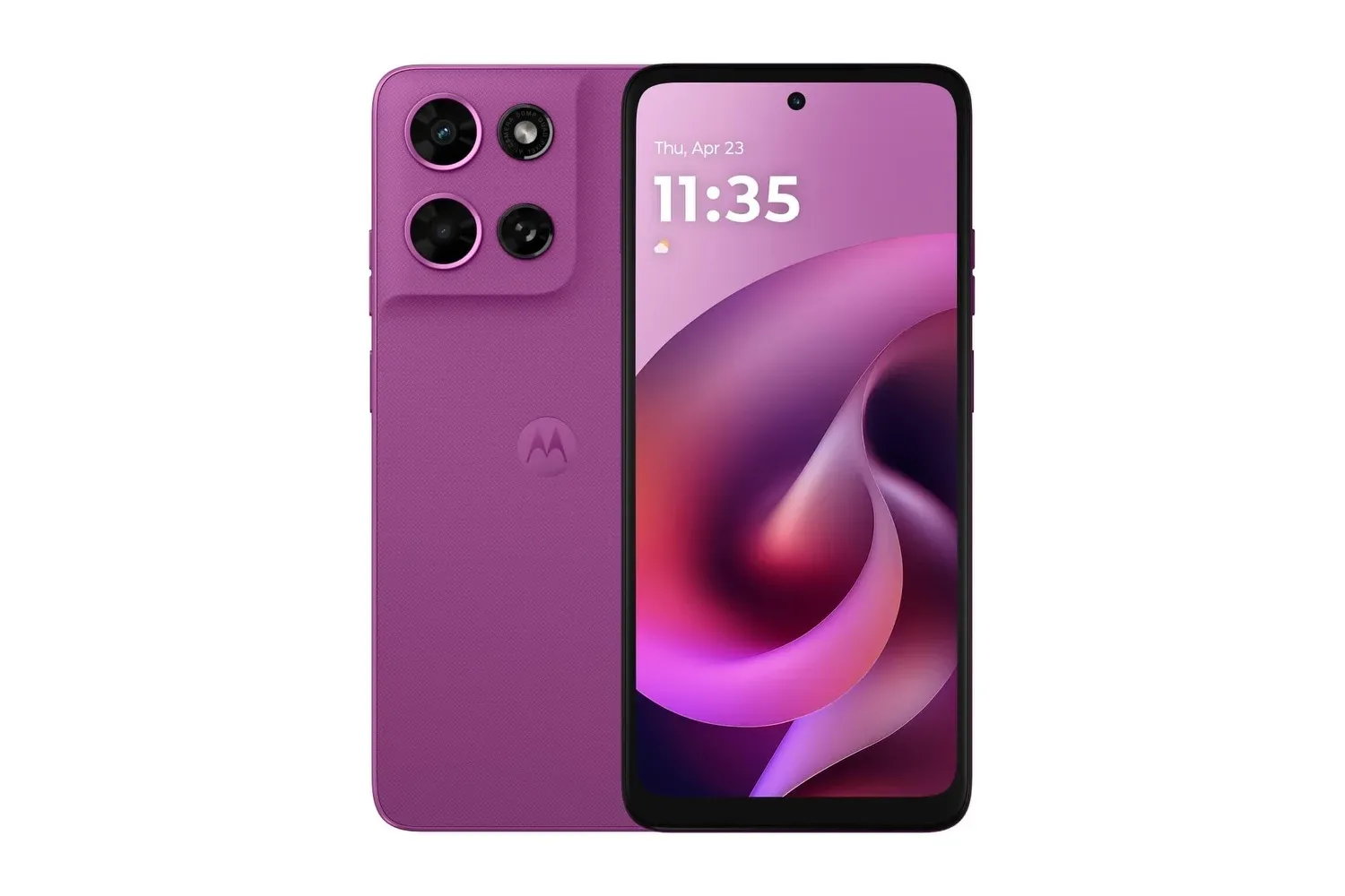 Motorola Moto g (2026) smartphone with a large 6.7-inch display