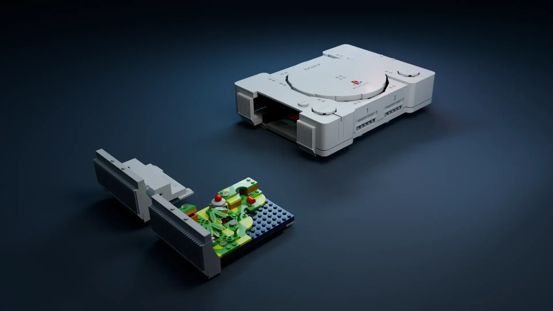 BrickStation Kit Aims to Put a Raspberry Pi PS1 Emulator Inside LEGO’s PlayStation Build