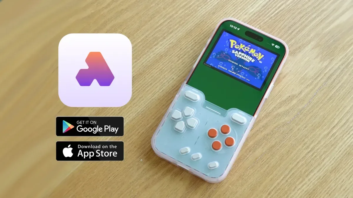 Afterplay retro emulation platform running on a smartphone