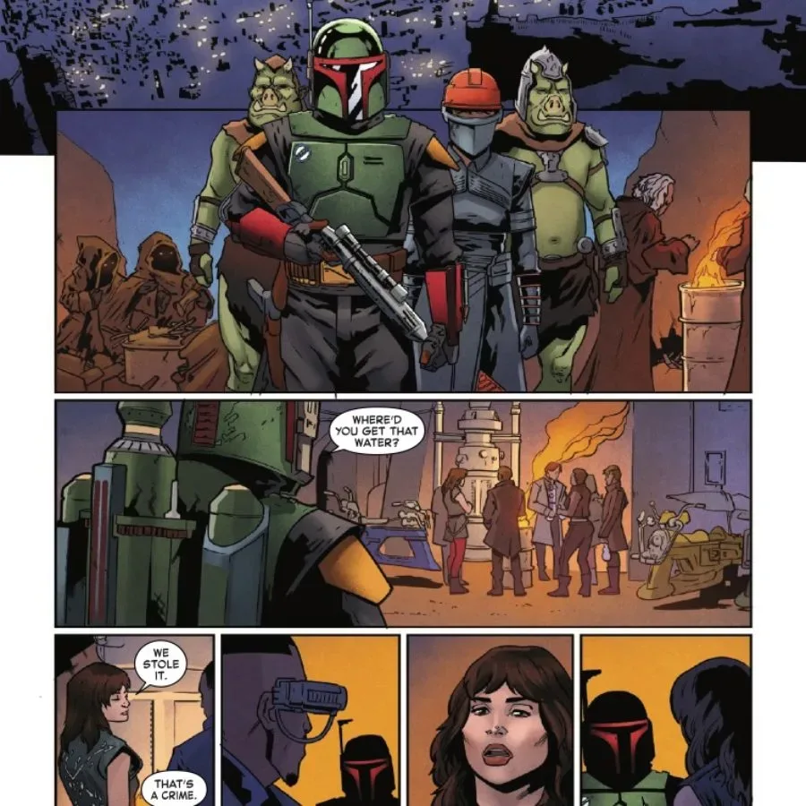 Star Wars: The Book of Boba Fett #3 Brings Trouble to Mos Espa