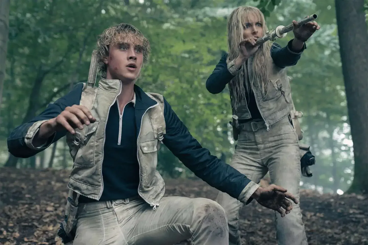 Joseph Zada as young Haymitch in The Hunger Games: Sunrise on the Reaping
