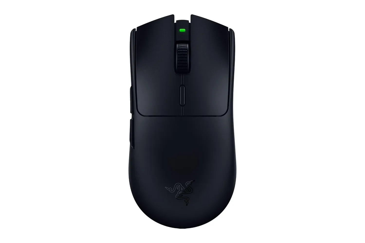Razer Viper V3 HyperSpeed wireless gaming mouse shown beside its USB-A receiver