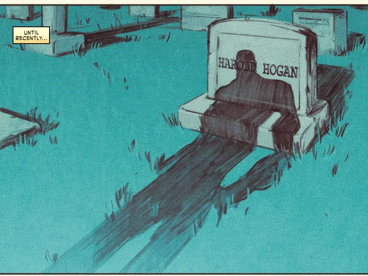 Tony Stark and Happy Hogan confront the consequences of Happy's return